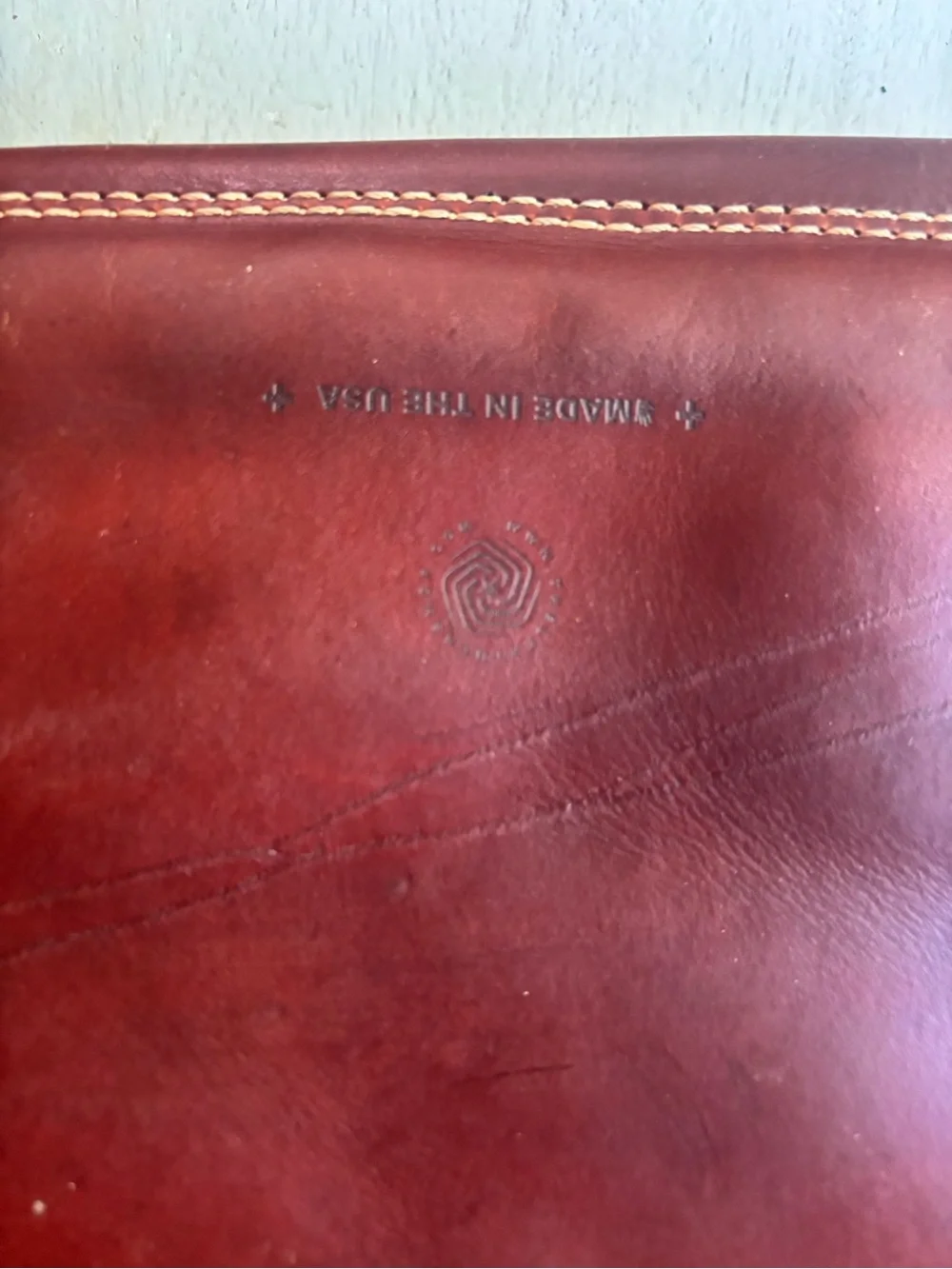 Moose Leather Luggage Bag w/ accessories